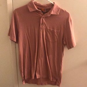 Pink men’s polo
